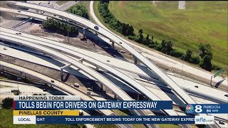 Tolls begin Friday on the Gateway Expressway in Pinellas County