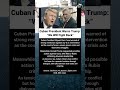Cuba vs U.S.? Strong Warning Sparks Global Concern #cuba #usa #trump