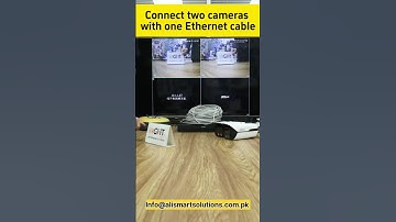 Connect two ip cameras with one Ethernet cable #security #rj45 #tips #tipsandtricks #networking cctv
