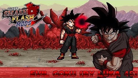 SSF2 Mod Showcase: Evil Goku (by Luka 45)