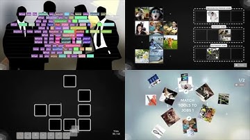 Career Lessons in Snowflake MultiTeach (NUITEQ)