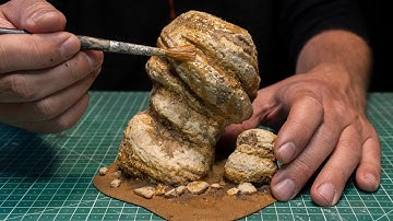 Desert Rock Terrain from XPS Hard Foam