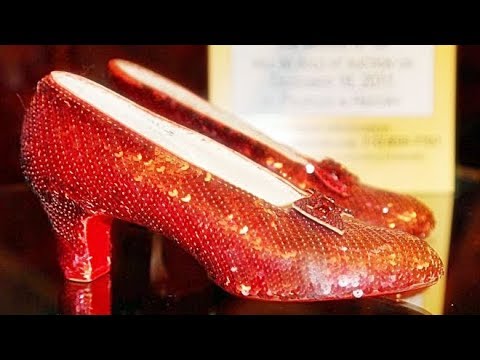 Judy Garland's stolen ruby slippers found after 13 years