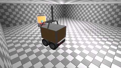 Collision and Obstacle Detection algorithm DEMO