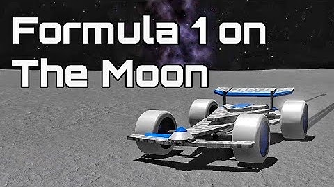 Formula 1 Car on The Moon // SimpleRockets 2