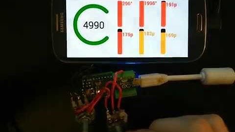 Android Arduino Data and Display
