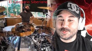 El Estepario Siberiano - Bring Me To Life, Evanescence drum Cover (REACTION)