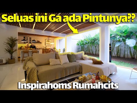 Inspirahoms Ep.11: Desain Unik Rumah 250m2 Konsep Serba Terbuka | Rumahcits