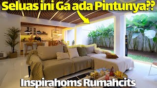 Inspirahoms Ep.11: Desain Unik Rumah 250m2 Konsep Serba Terbuka | Rumahcits