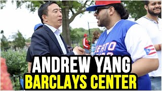 LIVE: Andrew Yang Greets Fans at Barclays Center | June 19th 2021