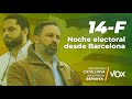 14F - Noche electoral desde Barcelona
