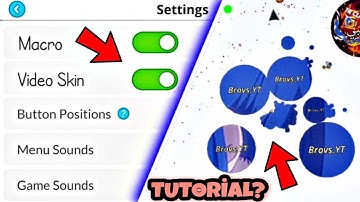 AGARİO VİDEO ANİMATED SKİN HACK *TUTORİAL* NO ROOT ANDROİD (AGAR.İO MOBİLE)