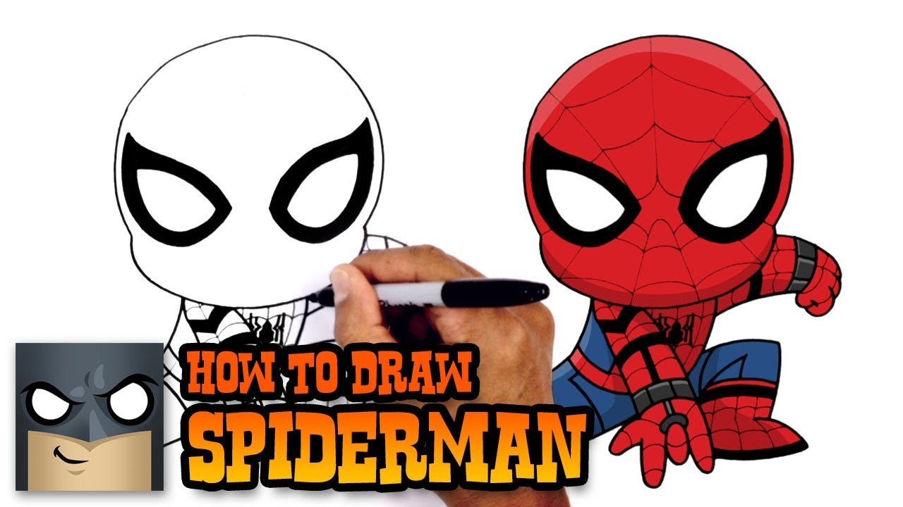 How To Draw Miles Morales Spider Man Step By Step Tutorial Youtube