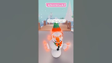 #pov someone compliments frostclaw for the first time.. #fyp #adoptme #viral #adoptmepov #christmas