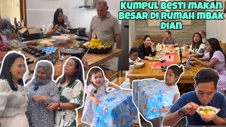 GREBEK RUMAH MBAK DIAN BARA BARENG MBAK RENNY⁉makan besar