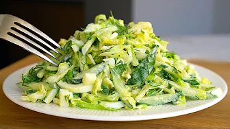 Eat this salad every day and lose 23 kilos of belly fat in a month!