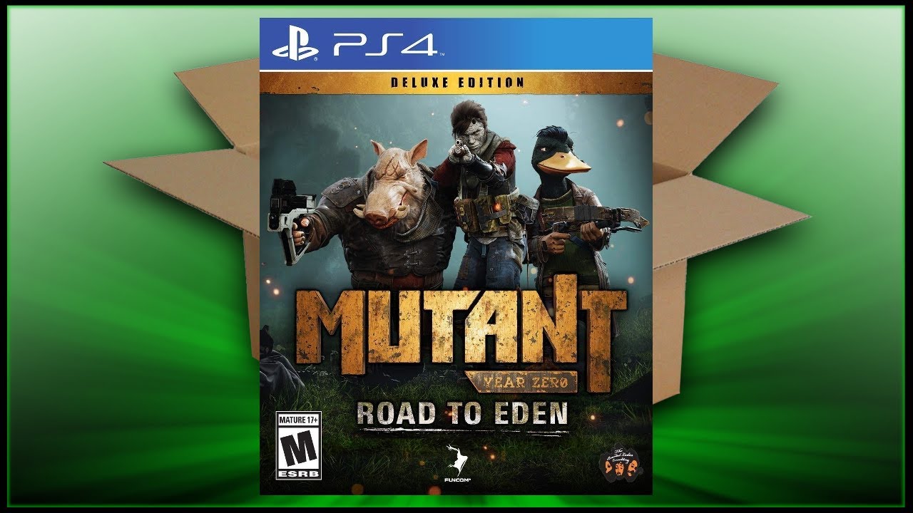 Mutant Year Zero: Road to Eden Deluxe Edition [PS4]  (Unboxing/Breakdown/Demo) - YouTube