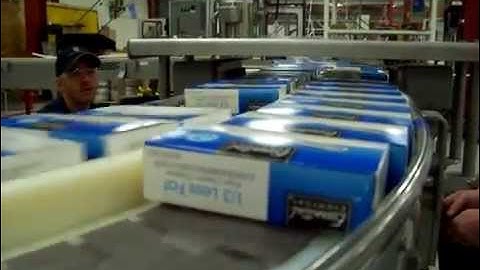 Sanitary cheese conveyor application by Multi-Conveyor