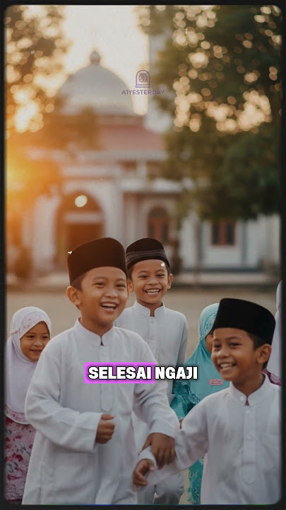 Momen tak terlupakan ngaji jaman dulu #ngaji #suasanapedesaan #jamandulu #nostalgia #masakecil #ai