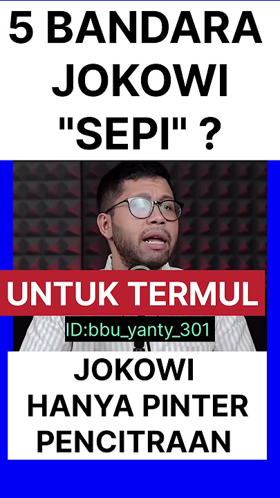 5 JOKO AIRPORT ID:bbu_yanty_301 #fyp #trending #viral #rocky #uas #tkw #healthy mind #kdm #gusnur...