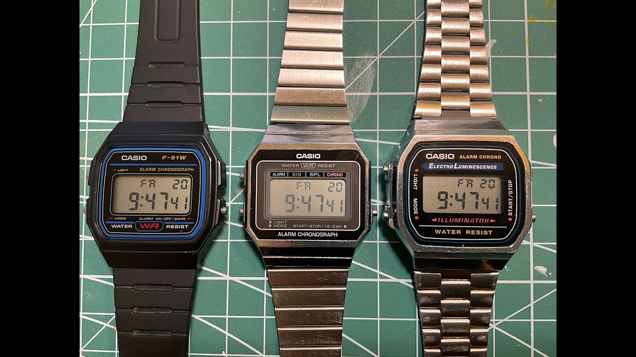 Casio A700. Better than the F91W but is it as cool? 