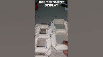 How to make 7 segment display #shorts #youtubeshorts