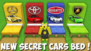 Never SLEEP ON THIS SUPERCARS BED in Minecraft ! VEHICLE BED ! by Lemon Craft 40,339 views 3 days ago 11 minutes, 57 seconds