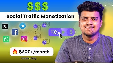 How To Earn $500+/Month from Social Media Traffic with Monetag SmartLink (2025 Strategy)