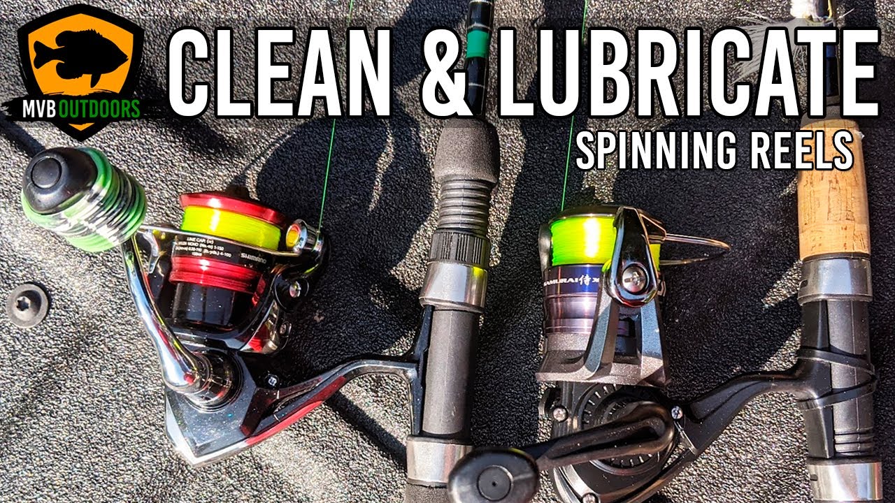 How To Clean and Lubricate a Spinning Reel