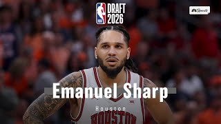Watch Kings' 2026 NBA Draft second-round pick Emanuel Sharp's college highlights | NBC Sports CA