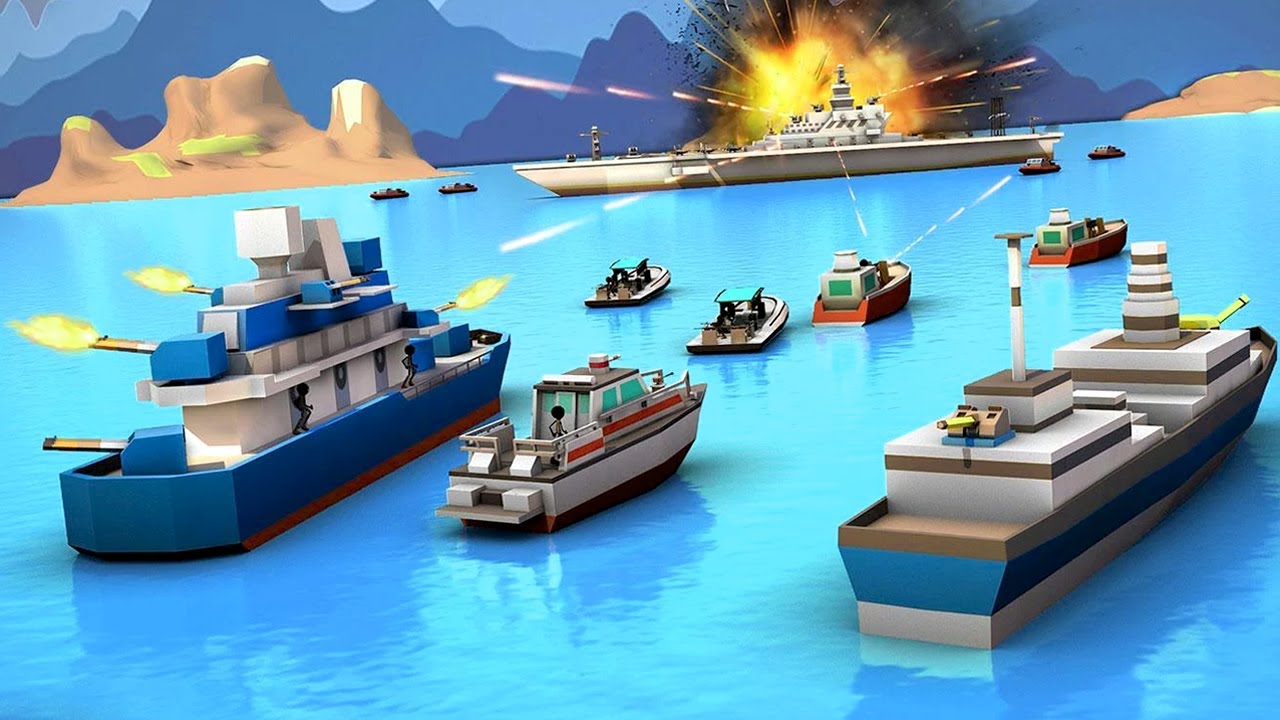 Tag Battle Top 10 Warships Battle Games - steerable flying plane in build a boat for treasure roblox
