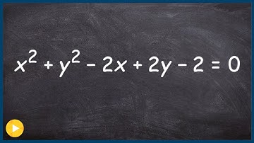 Find the center and radius of a circle by completing the square