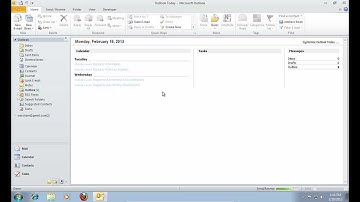 How to Open Outlook 2010 with a Keyboard Shortcut