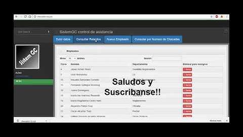 conexión PHP y Mysql en Servidor en Internet 2017