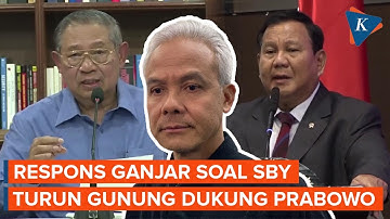 Ganjar Respons soal Demokrat Dukung Prabowo