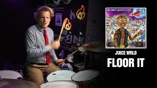 Juice WRLD - Floor It | Drum Cover [Blind Playthrough]