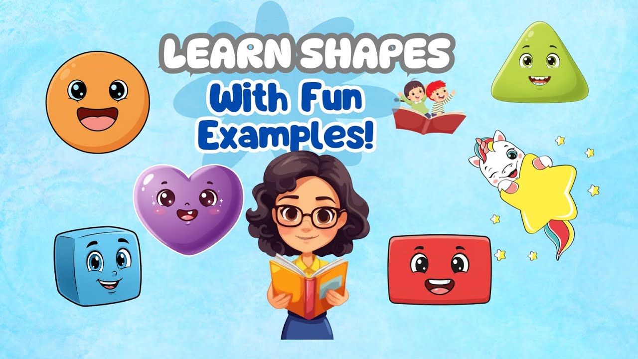 Learn Shapes for Kids | Fun Learning for Toddlers & Preschool ...