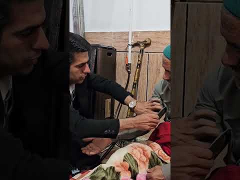 معاینه رایگان بیمار در منزل توسط پزشک مهربان عشایر خانواده ایران کوه