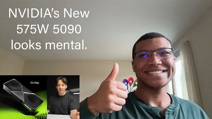 Reacting to NVIDIA's New 575W 5090 looks mental.