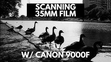 Scanning 35mm Film w/ Canon Canoscan 9000F MK II