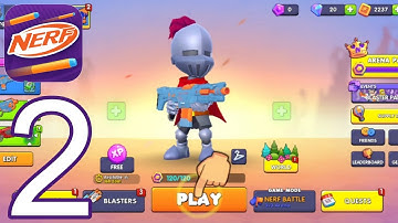 NERF: Superblast Online FPS Gameplay Walkthrough Part 2 (ios,Android)