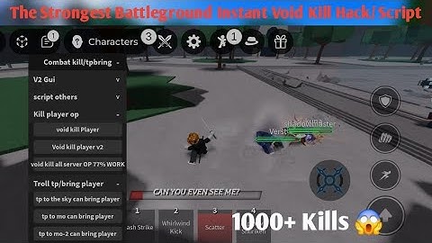 [Blade Master] The Strongest Battlegrounds | Overpowered Instant Kill ☠️ | Script Void Kill V2