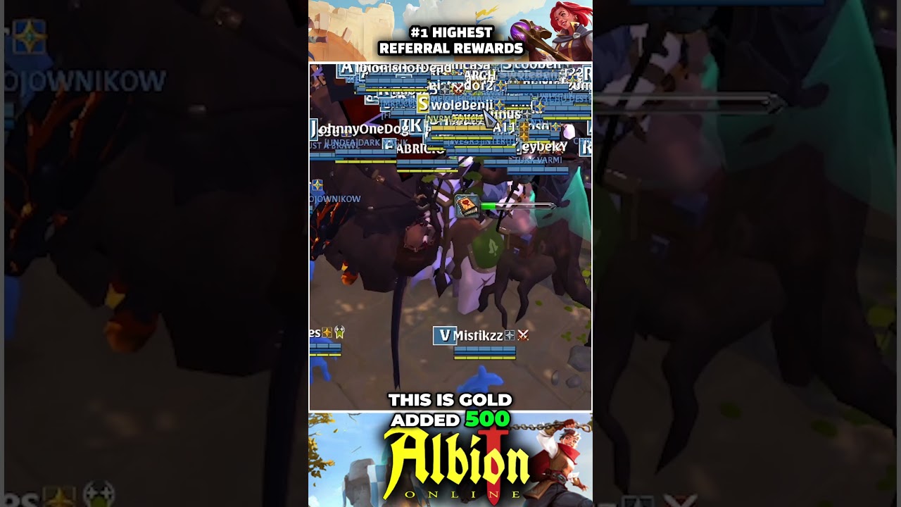 Being NUMBER ONE In Referrals in Albion Online