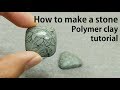 폴리머클레이 원석 만들기 / How to make Polymer clay stone for beginners