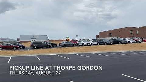 School Dropoff and Pickup Lines