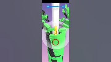 Stack Ball-Crash Platforms Gameplay / Level#750#shorts