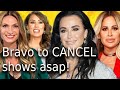 Breaking news Bravo in crisis to cancelled Tardy For The Party & RHOC asap! Kyle RHOBH new facelift!