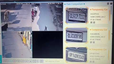 ANPR / LPR CCTV Number / license plate recognition Camera Hi focus, CP Plus, Hikvision #shorts