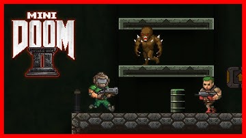 MiniDoom 2 (PC) Gameplay (Awesome Fan Game!)
