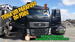 Tinha um parafuso no pneu, no pneu tinha um parafuso | respondendo algumas perguntas